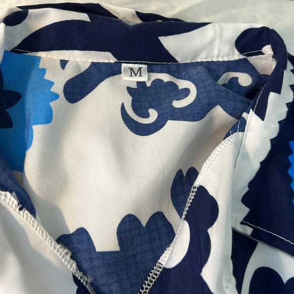 Dress cotton long sleeve maxi medium size - Picture 5 of 15